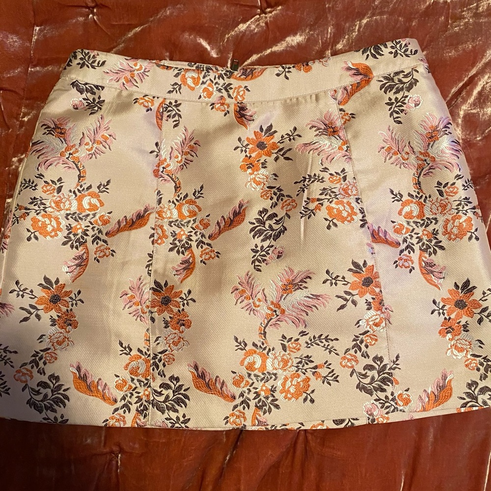 silk skirt